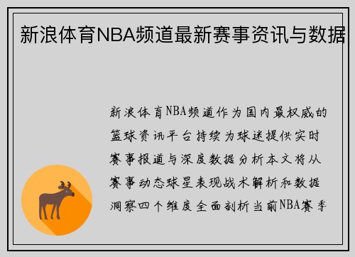 新浪体育NBA频道最新赛事资讯与数据